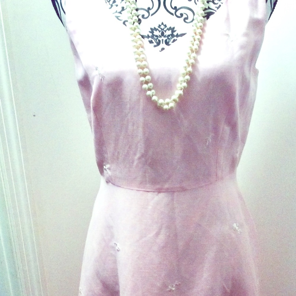 Soft pink Easter dress